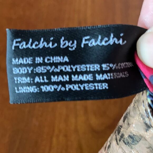 Falchi by Falchi Faux Snakeskin Purse - Picture 5 of 8